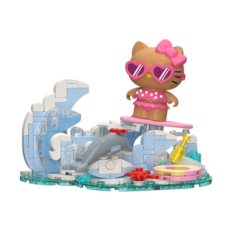 TC2325 三麗鷗 Hello Kitty 濱海假日：沖浪一夏